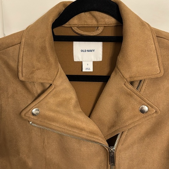 Old Navy tan faux jacket - Picture 4 of 7